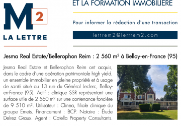 Acquisition résidence médicalisée